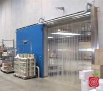 Завесы для холодильных камер холодильного склада и пищевого производства
